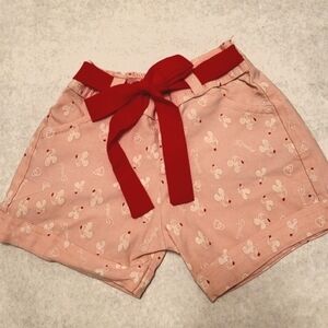 Disney Minnie Mouse soft pink shorts
